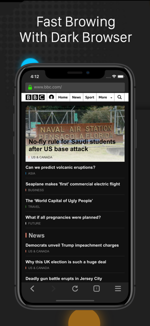 Dark Browser網頁瀏覽器(圖2)-速報App