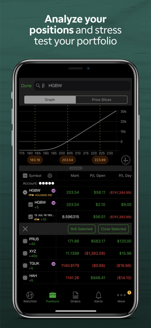 closing option trade thinkorswim mobile app