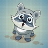 Sticker Me: Funny Raccoon