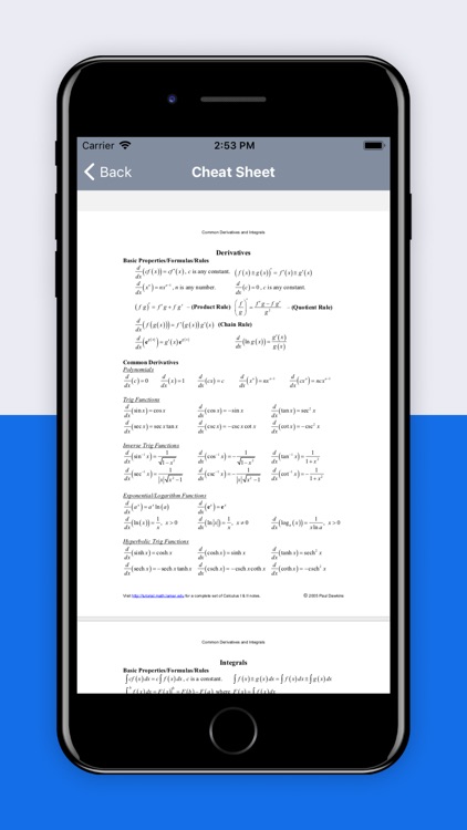 Scientific Calculus Calculator screenshot-4