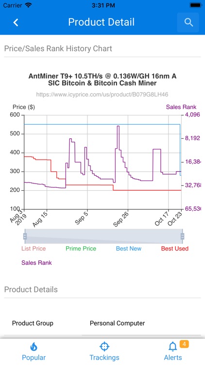 IcyPrice Amazon Price Tracker screenshot-5