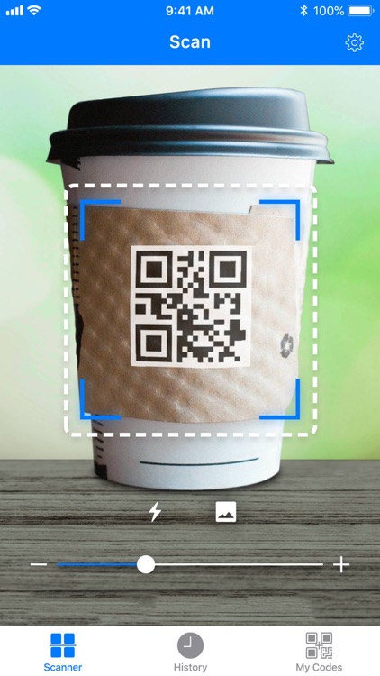 Barcode: QR code scanner
