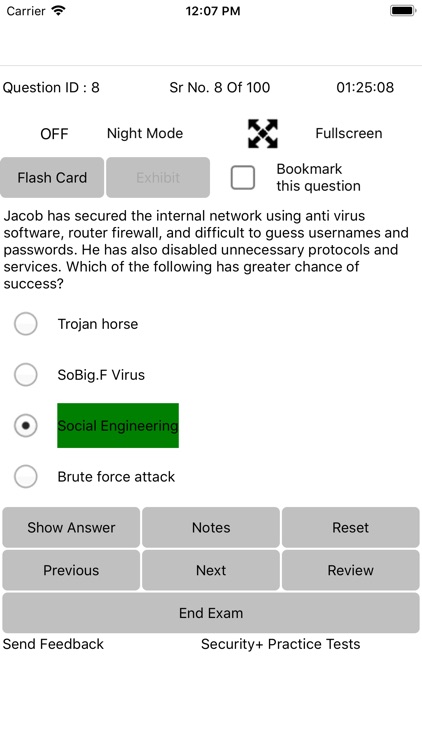 Exam Simulator For Security+