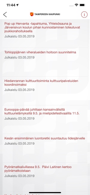 Tampereen kaupunki(圖7)-速報App