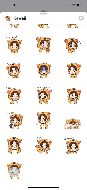 Cut Kawaii Stickers GIF(圖3)-速報App