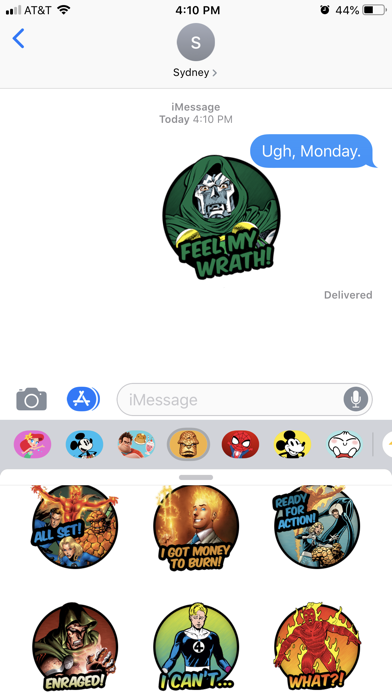 Fantastic Four Stickers screenshot 4