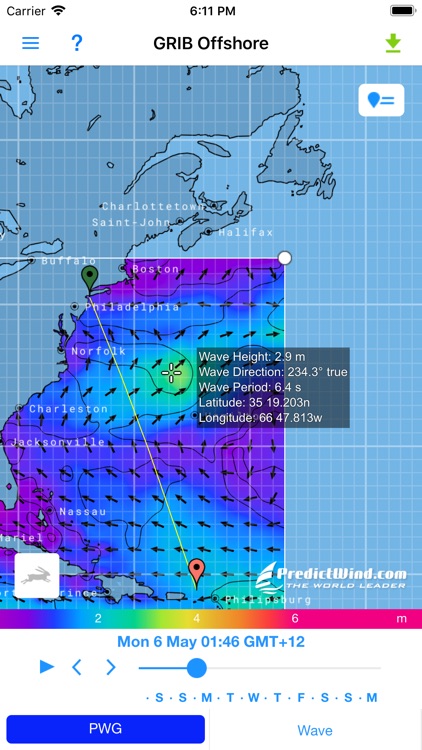 PredictWind Offshore Weather