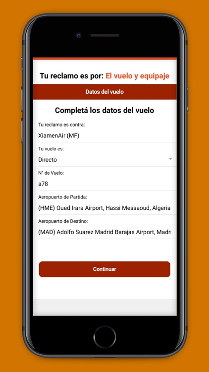 Aero reclamos screenshot-4