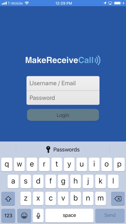 MakeReceiveCall