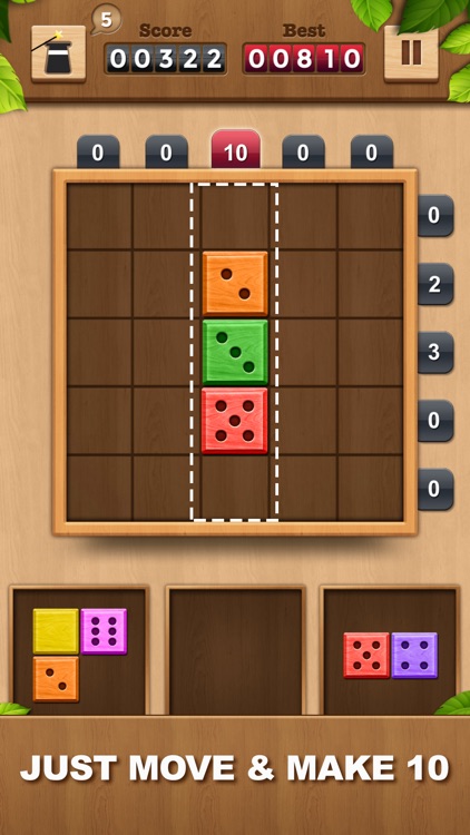 TENX - Wooden Number Puzzle screenshot-0