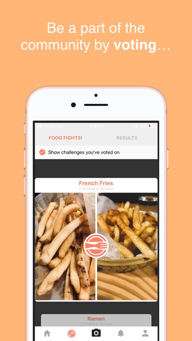 FoodFights App screenshot 3