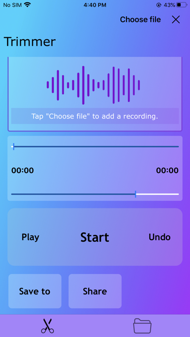 Audio Trimmer - Cut Recordings screenshot 3