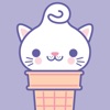Kitty Cones Animated Stickers