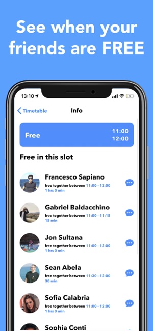 FreeHour - Shared Timetable(圖3)-速報App