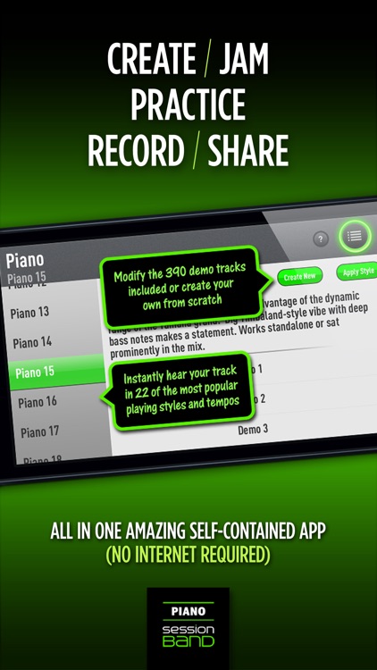 SessionBand Piano 1 screenshot-3