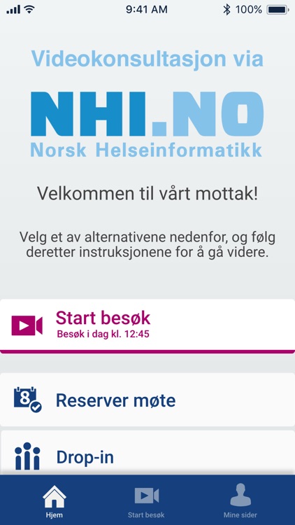 NHI–Legetime på nett og mobil