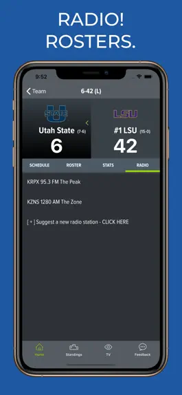 Game screenshot Utah State Football Schedules apk