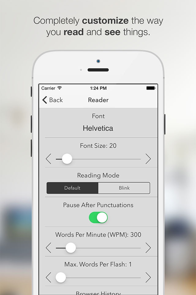 Flash Reader Pro screenshot 4