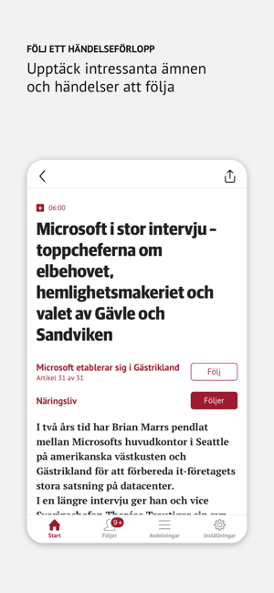 Arbetarbladet Nyhetsapp(圖3)-速報App