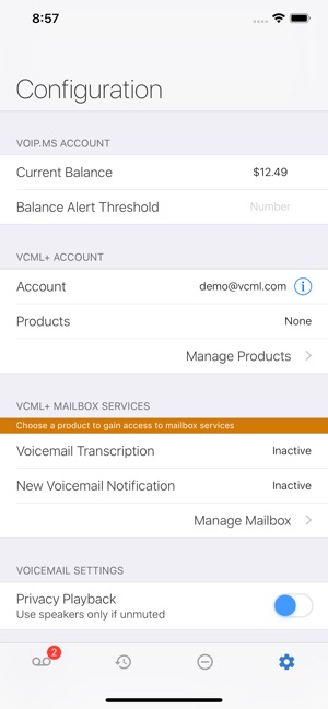 VCML+ for VOIP.MS(圖6)-速報App