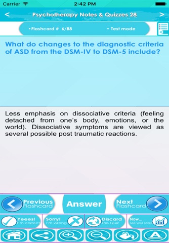Psychotherapy Exam Review: Q&A screenshot 2