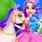 Princess Pony Horse Caring - Magical Beauty Salon is all about love, care and trust of little princess girl with her magical fairy pony horse