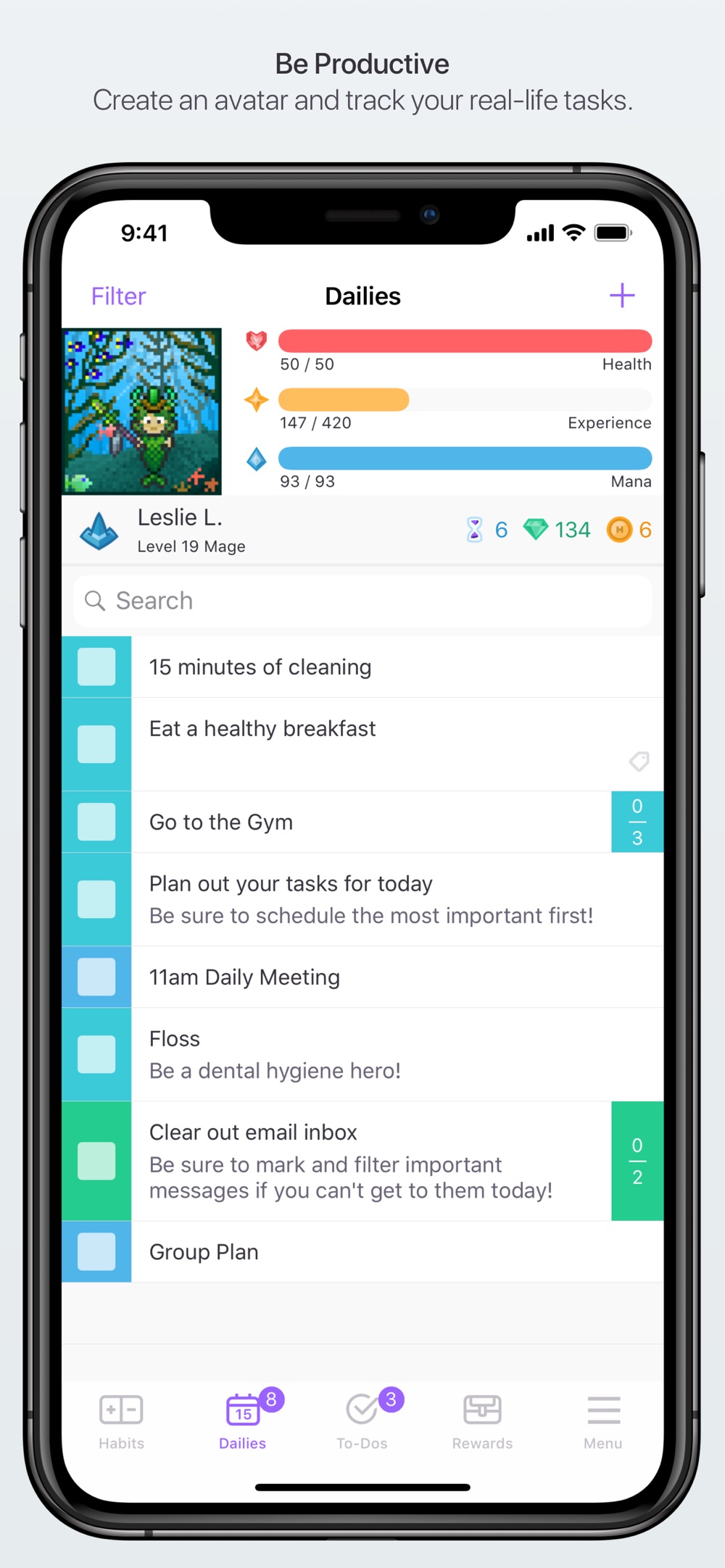 Habitica: Gamified Taskmanager Cheat Codes