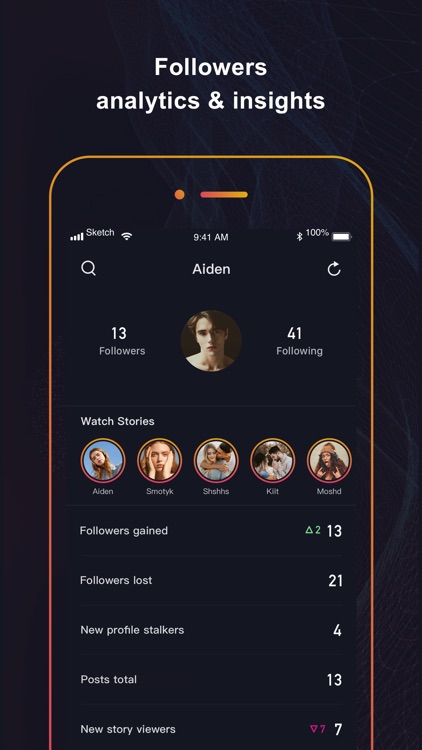 Reports for Followers Tracker