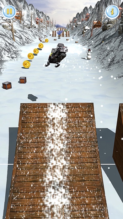 Flippy Jet Ski Snow Race Games screenshot 2