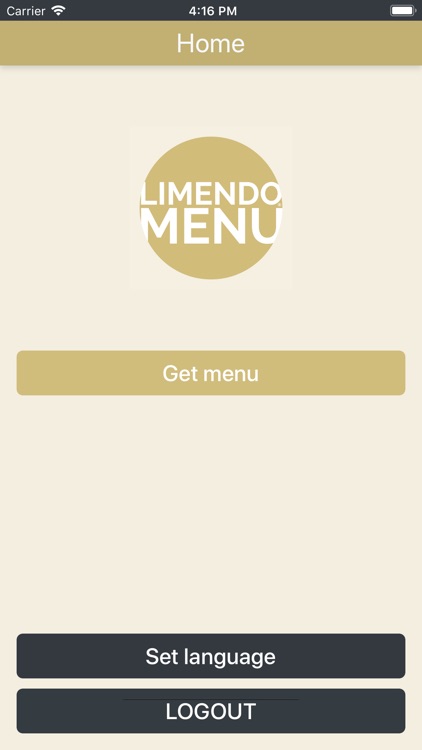 Limendo Menu