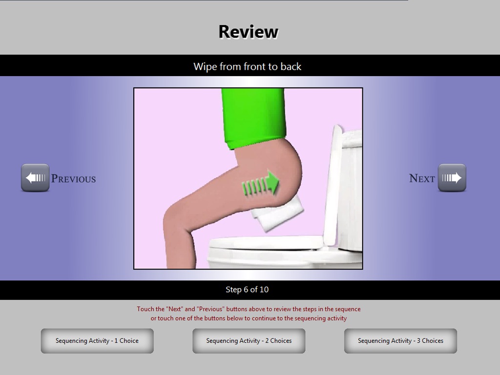 Toileting: Female Child screenshot 3