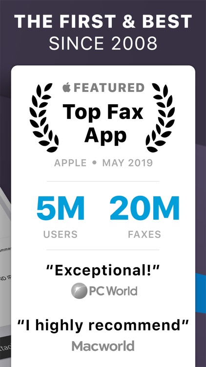 iFax fax app: Fax from iPhone