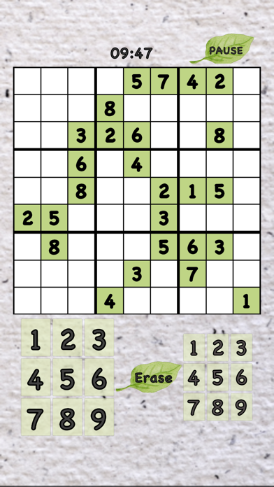 Green Sudoku screenshot 4