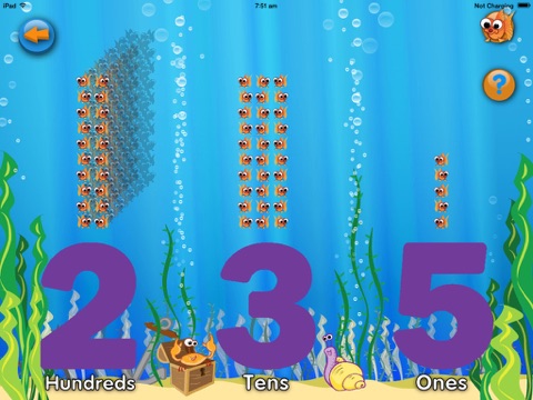 Place Value Fish - náhled