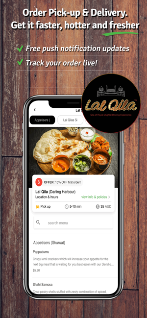 Lal Qila Food Ordering App(圖1)-速報App