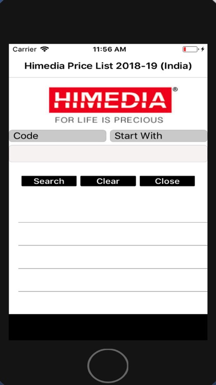 Himedia Price List India