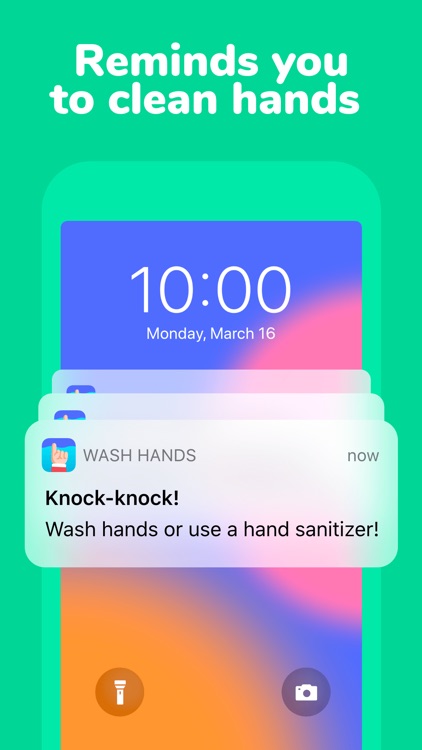 Wash Hands reminder tracker