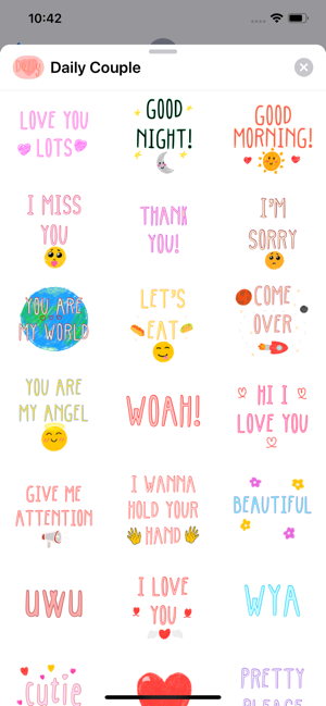 Daily Couple Stickers(圖1)-速報App