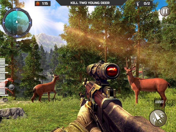 鹿 狩猎 -- 苹果浏览器 射手