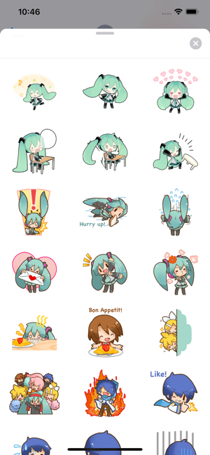 Miku And Team HD Sticker(圖2)-速報App