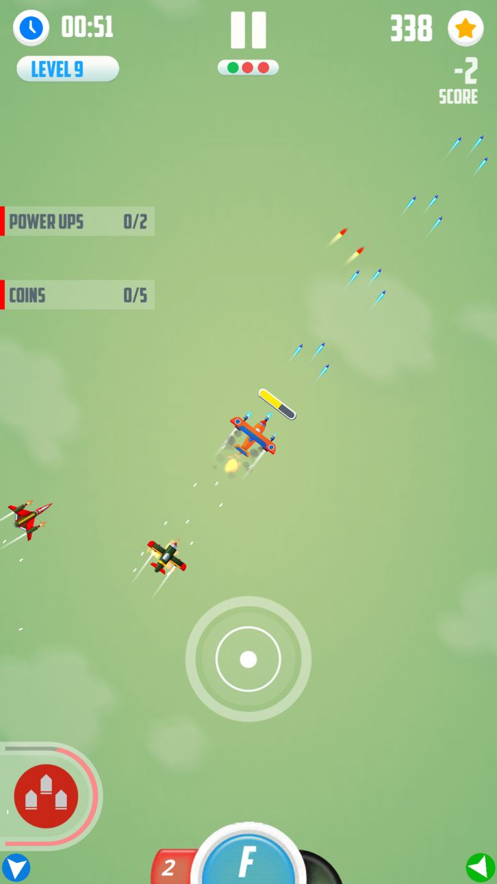 Man Vs. Missiles: Combat Hack screenshot 7 - iOS game interface