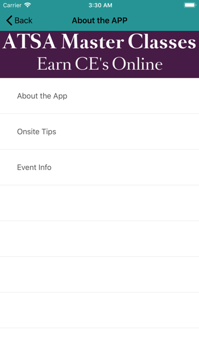 ATSA Events (Conference App) screenshot 4