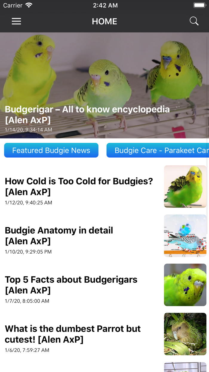Alen AxP Budgie Community