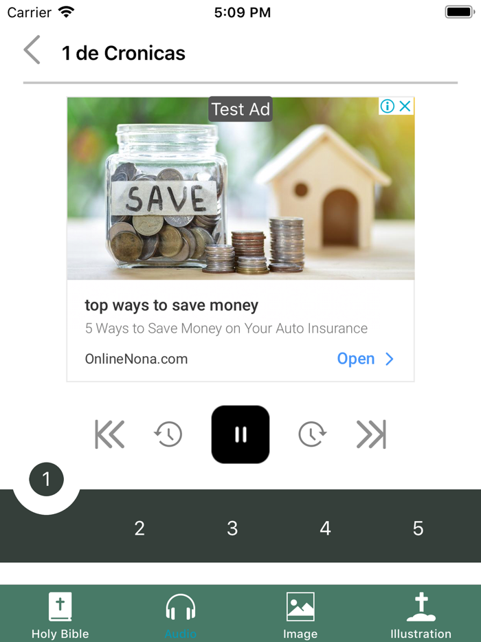 La Santa Biblia con audio