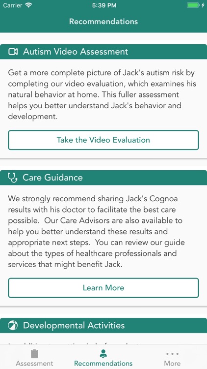 Cognoa for Child Development screenshot-5