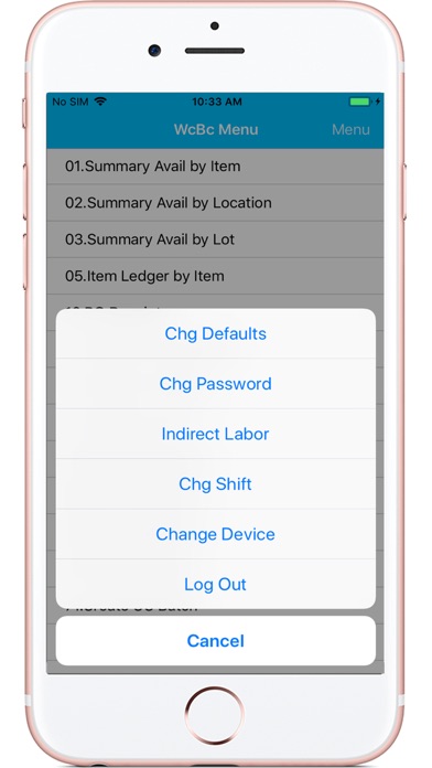 How to cancel & delete WcBc for JD Edwards from iphone & ipad 2