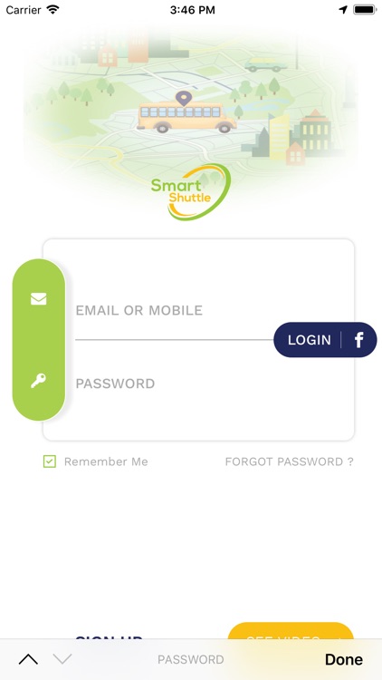 Smart Shuttle Parent App