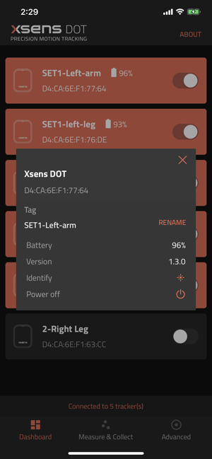 Xsens DOT(圖2)-速報App