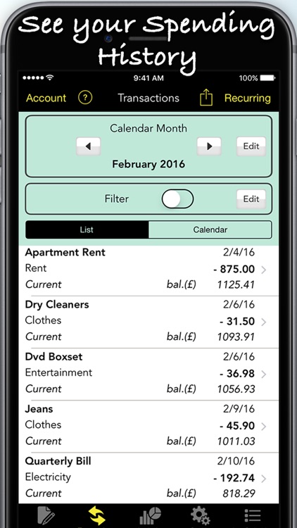 Spending Log Pro screenshot-4