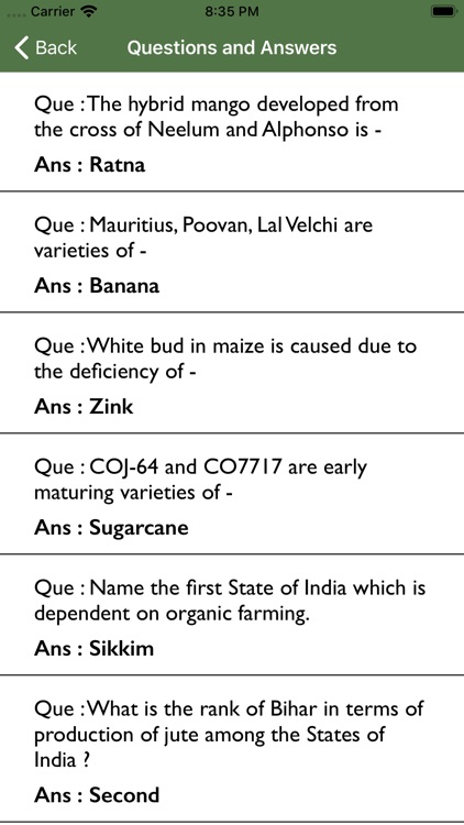 Learn Agriculture Quiz screenshot-4